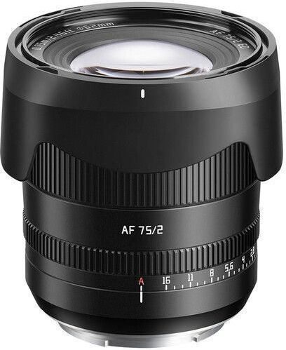TTArtisan Full Frame Φωτογραφικός Φακός AF 75mm f/2 Σταθερός για Fujifilm X Mount Μαύρος