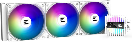 Zalman ALPHA2 A36 Wasserkühlung AIO CPU mit 3 Lüfterabmessung 120mm und RGB Beleuchtung