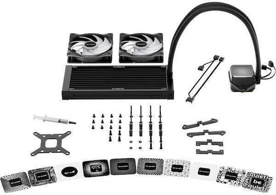 Be Quiet Pure Loop 3 LX 240mm Water Cooling System AIO CPU With 2 Fans 120mm And ARGB Lighting