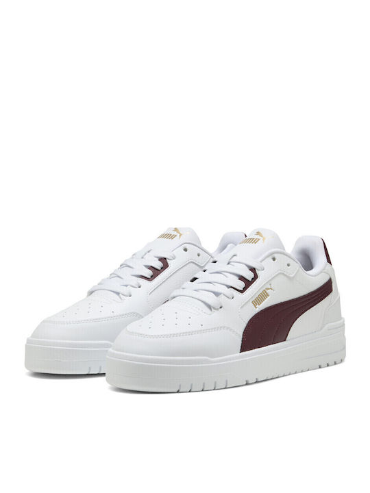 Puma Shuffle Sneakers White Bordeaux 402596-03