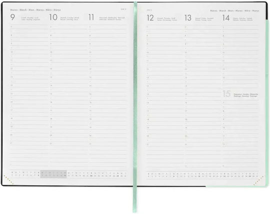 Legami 12-Month Weekly Diary Maxi 2026 19.5 X 26.5 cm Mint