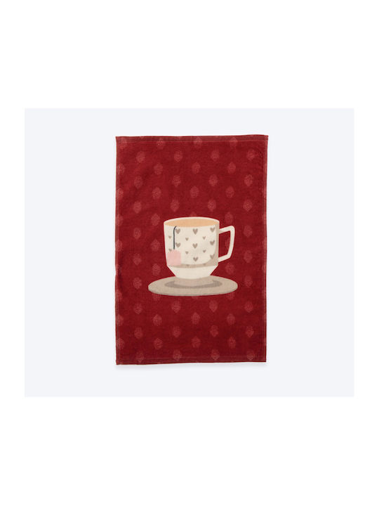 Nef-Nef Homeware Cup Of Tea Geschirrtuch in Ecru Farbe 40x60cm