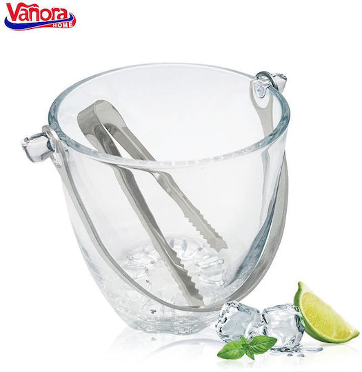 Vanora Glass Ice Bucket Container 0.8lt