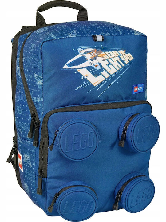 LEGO City School Bag Backpack Blue