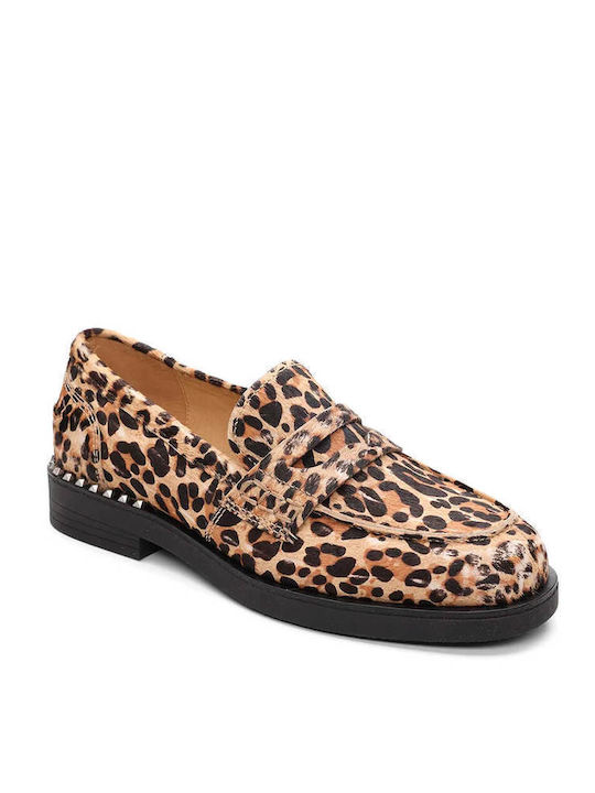 Combo Γυναικεία Loafers σε Καφέ Χρώμα