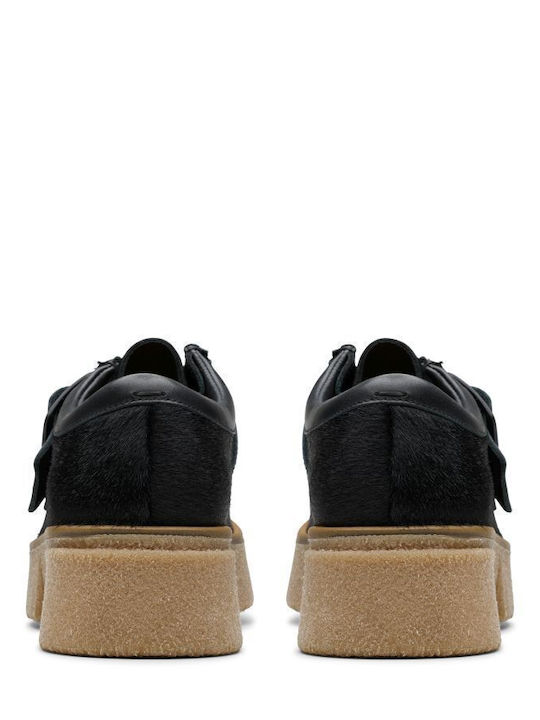 Linoso Monk Women's Moccasins in Black Color