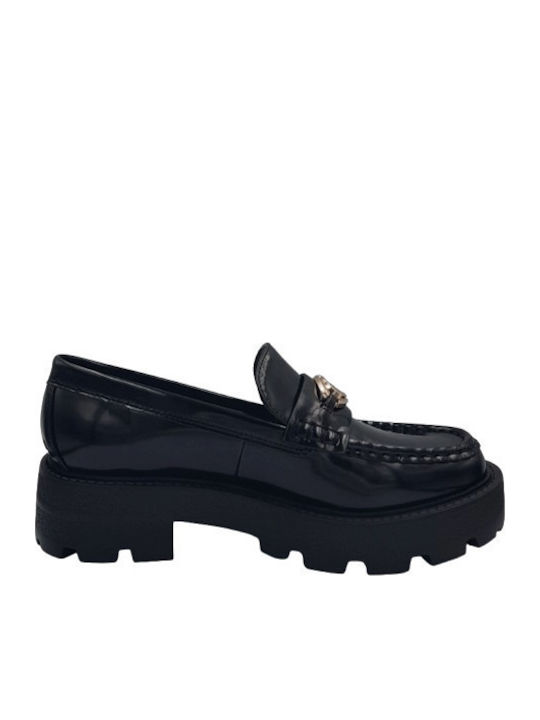 Yanika Women's Moccasins in Black Color