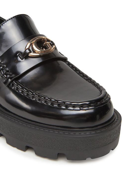 Yanika Women's Moccasins in Black Color