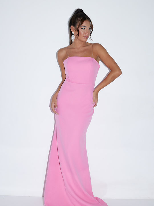 Summer Maxi Dress for Wedding / Christening Strapless