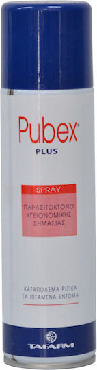 Tafarm Pubex Plus Spray Insecticid pentru Țânțari / Muște / Pulăci 250ml