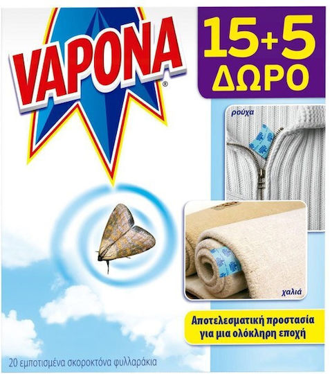 Vapona Traps for Moth 20pcs