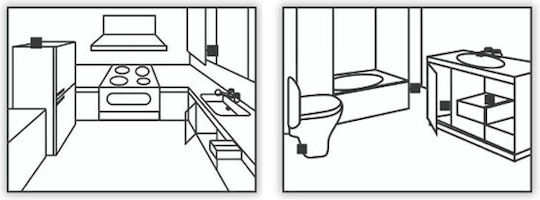 Swissinno Traps for Cockroaches / Spiders with Adhesive Surface