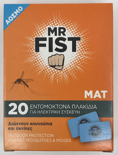 Mr. Fist Insect Repellent Tablets 20 pcs. Insect Repellent Tablets for Mosquitoes 20 tabs 20pcs