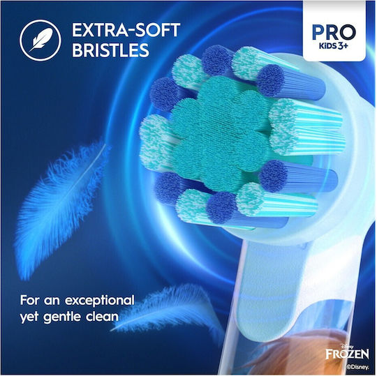 Oral-B Vitality Pro Детска Електрическа Четка За Зъби С Таймер За 3+ Години Frozen Със Защитен Калъф За Пътуване