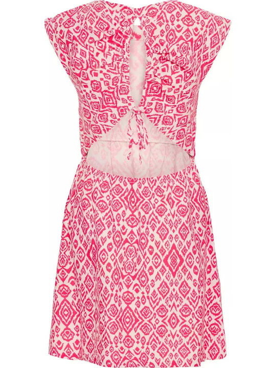 Summer Mini Dress Geranium