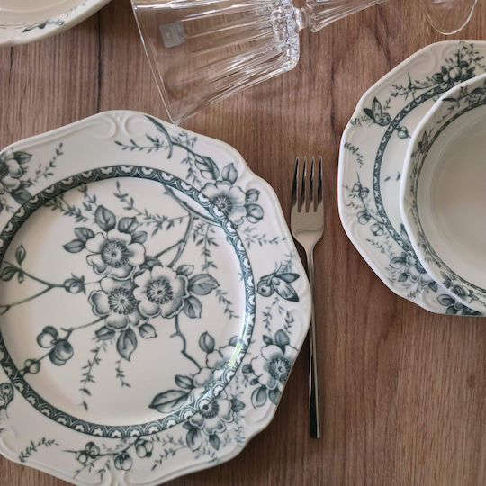 Oriana Ferelli White Porcelain Dinnerware Set 20pcs