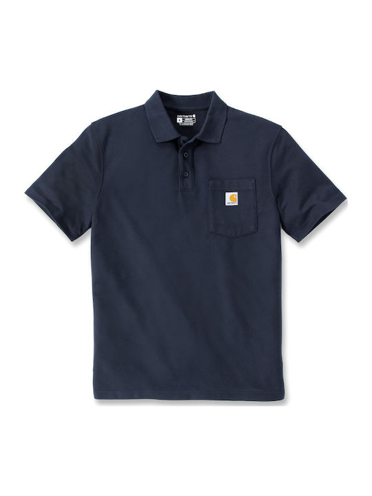 Polo Short Sleeve Blouse Navy