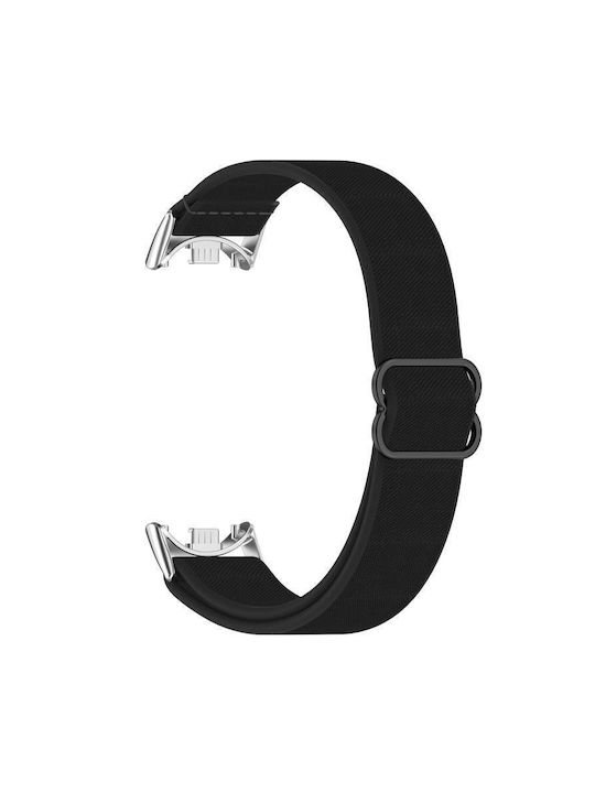 Easy Fit Series Λουράκι Nylon Braided Xiaomi Smart Band 10 9 8 Black