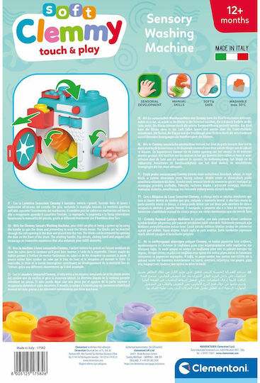 Clementoni Αισθητηριακά Sensory Washing Machine για 12+ Μηνών