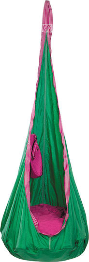Summer Club Hanging Fabric Nest Swing for 3+ Years Turquoise