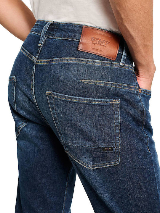 Simon Herren Jeanshosen Slim Fit Blau