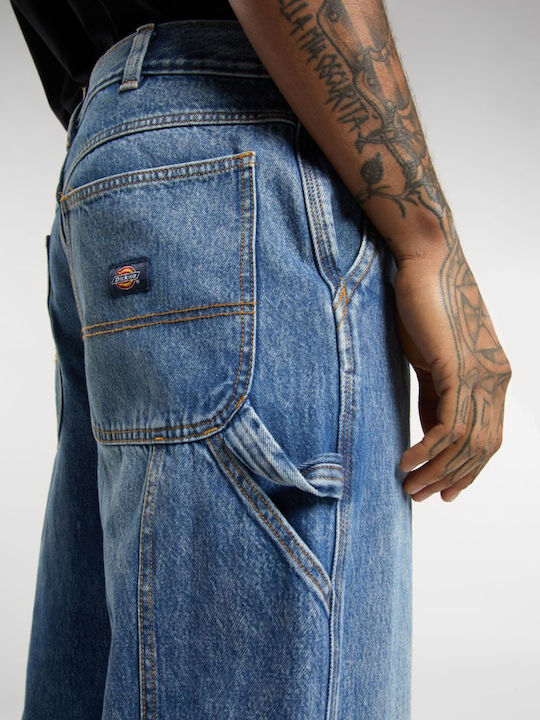 Men's Jeans Pants with Loose Fit Grey