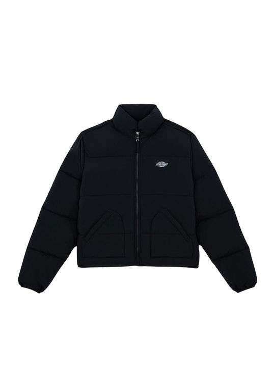 Summerdale Κοντό Γυναικείο Puffer Μπουφάν για Χειμώνα Black