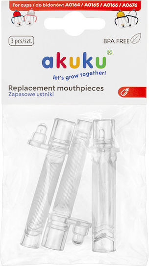 Akuku Silicone Baby Spout For Children's Cup Yellow