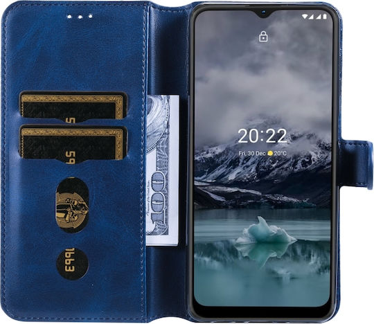 Wallet Δερματίνης Μπλε (Nokia G11 / G21)