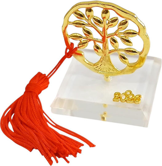 Kalliopi Silver Hanging Lucky Charm Little Tree Gold made of Plexiglass 2026 5x5cm 1pcs Kalliopi Silver Hanging Lucky Charm Little Tree Gold made of Plexiglass 2026 5x5cm 1pcs