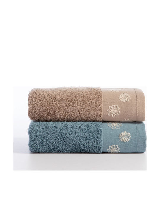 Nef-Nef Homeware Кърпа за ръце Anthem 30x50см. Бежов Тегло 500гр/кв.м