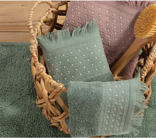 Nef-Nef Homeware Prosop de corp Zasmen 70x140cm. Mauve Greutate 500gr/m²