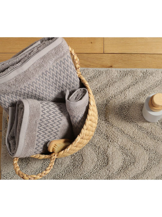 Nef-Nef Homeware Кърпа за ръце Fonteste 30x50см. Праскова Тегло 500гр/кв.м