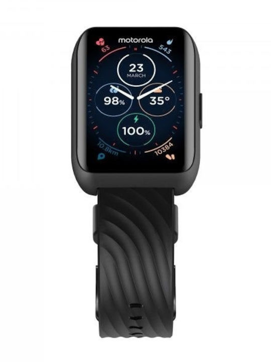 Motorola Moto Watch 40 Phantom Schwarz