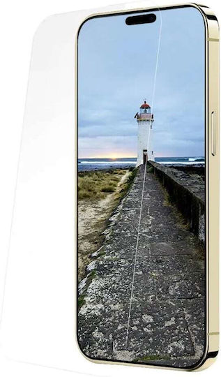 Anank Folii Protectie Telefoane 3D Curbat Screen Protector 10 Bucăți iPhone 15 Pro Transparent