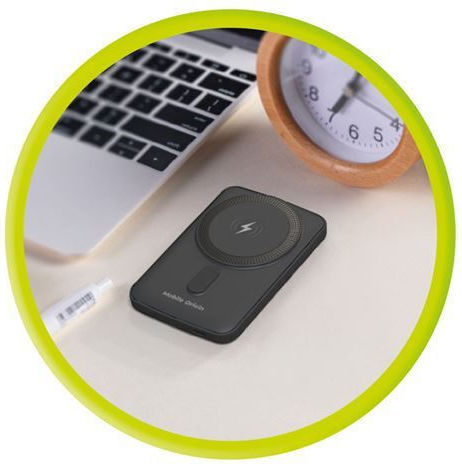 Mobile Origin MagSafe Power Bank 5000mAh 15W Power Delivery Μαύρο