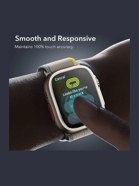 ESR Armorite Vollflächig gehärtetes Glas für das Apple Watch Ultra 49mm 2Stück