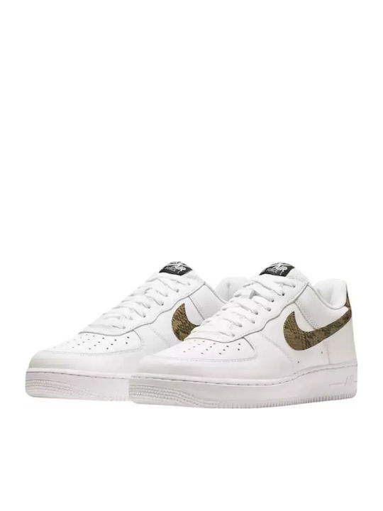 Air Force 1 Retro Premium Adidași Pentru Bărbați Albi