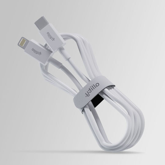 Allity USB-C zu Lightning Kabel 27W Weiß 2m