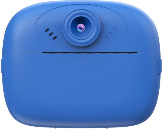 Celly KIDSCAMPRINTBL Kinderkamera mit Thermodruck Blau