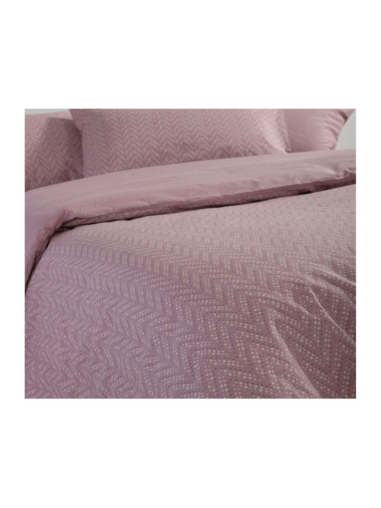 Nef-Nef Homeware Suspen Σετ Σεντόνια Υπέρδιπλα 240x270εκ. Caramel (4τμχ)