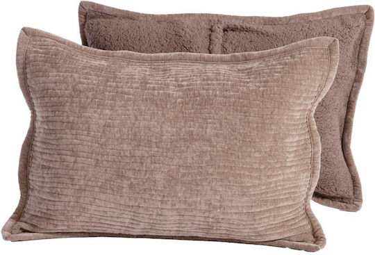Nef-Nef Homeware Brave Pillowcase Set Oxford Black 52x72cm.
