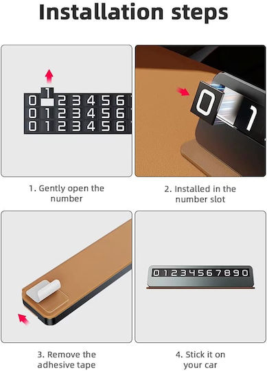 Techsuit Temporary Parking Card