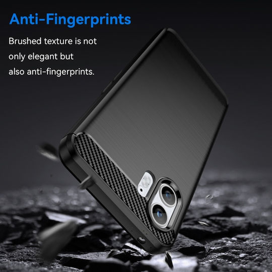Back Cover Silicon Negru (Nothing Phone 2)