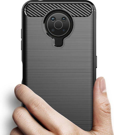 Back Cover Σιλικόνης Μαύρο (Nokia G20)