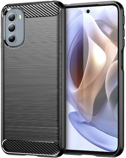 Back Cover Silicon Negru (Moto G31)