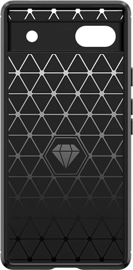 Back Cover Σιλικόνης Μαύρο (Google Pixel 6a)