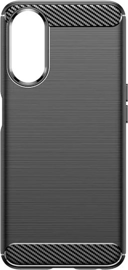 Back Cover Silicon Negru (Oppo A78 5G)