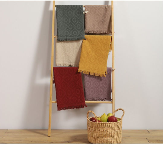 Nef-Nef Homeware Ποτηρόπανο σε Κόκκινο Χρώμα 50x50cm