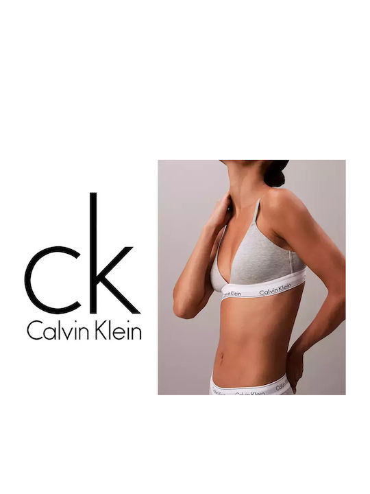 Women's Gray Sports Bra with Lining